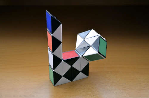 животные из змейки рубика