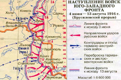 Наступление войск Юго-Западного фронта (Брусиловский прорыв)