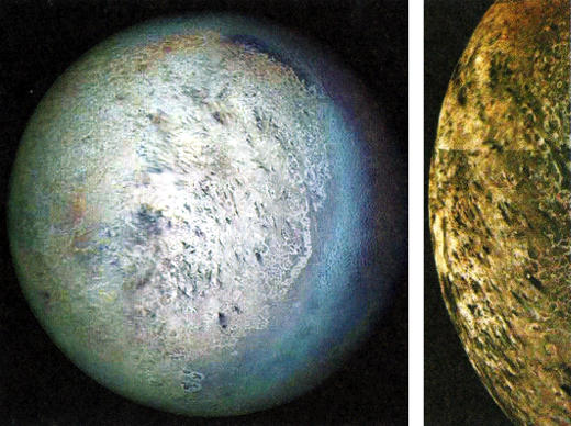 Спутник Нептуна Тритон